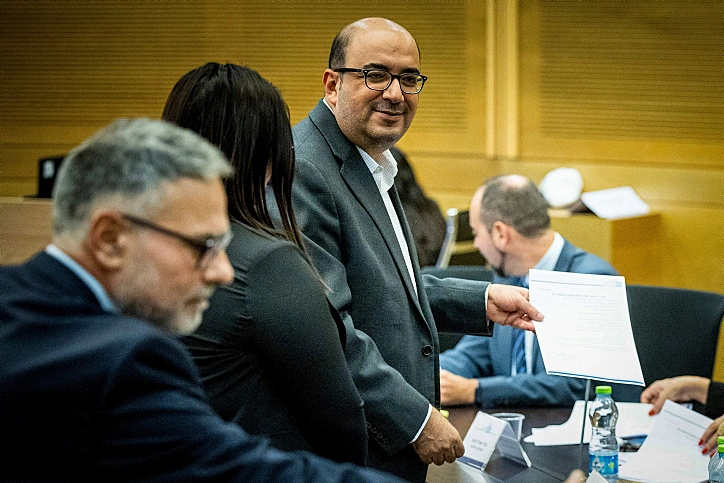 יו''ר מפלגת בל''ד, ח''כ סאמי אבו שחאדה