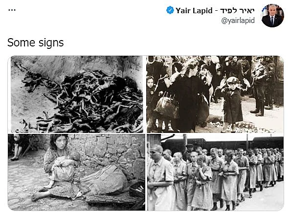 ציוץ התגובה שפרסם לפיד נגד נשיא איראן ראיסי