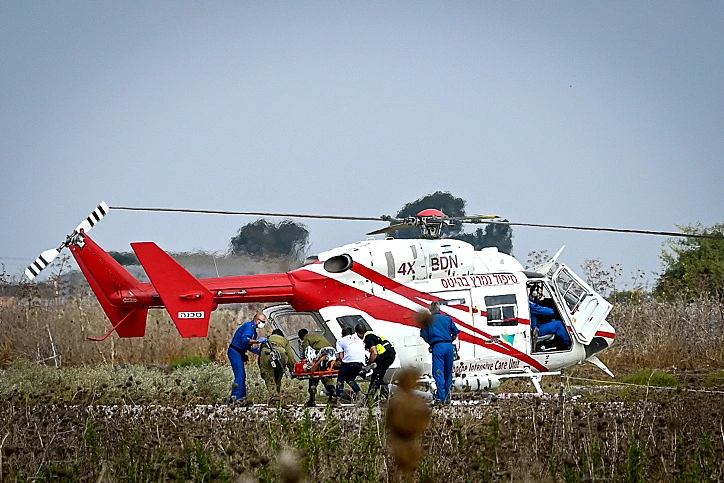 הפצוע הסורי נלקח לבית חולים בישראל