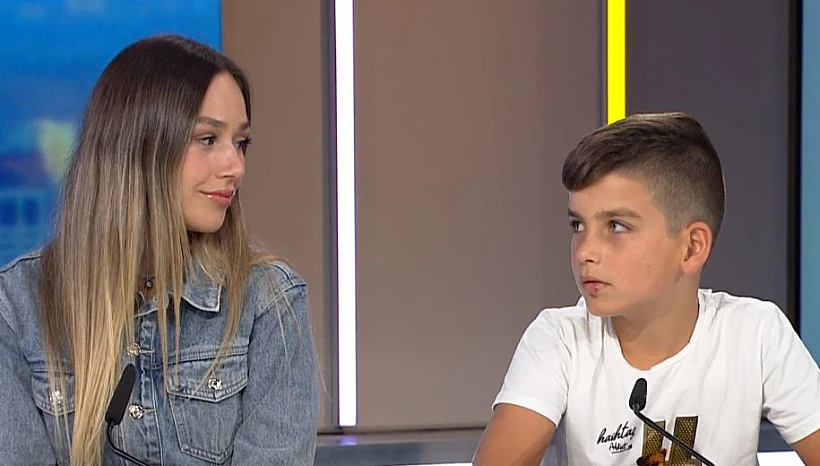 דניאל ואחותו שובל שפרסמה פוסט על האלימות נגדו