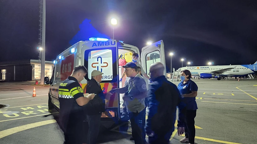 חילוץ הפצועים הישראלים מהתאונה בגאורגיה