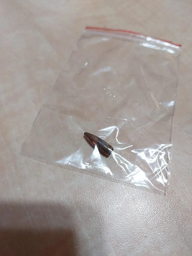 הקליע שנמצא ברכב במשמר הנגב