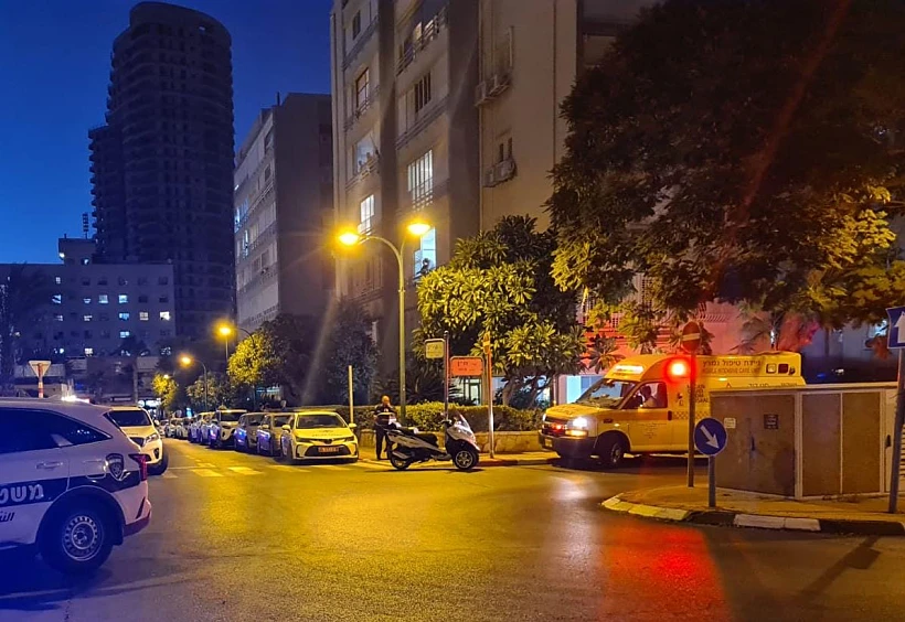 זירת האירוע בנתניה