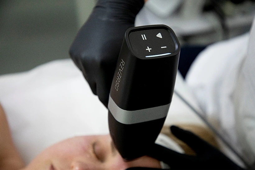 המכשיר בפעולה