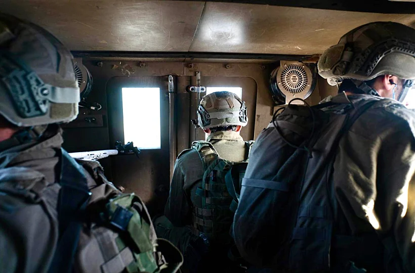 כוחות צה''ל במחנה הפליטים ג'נין