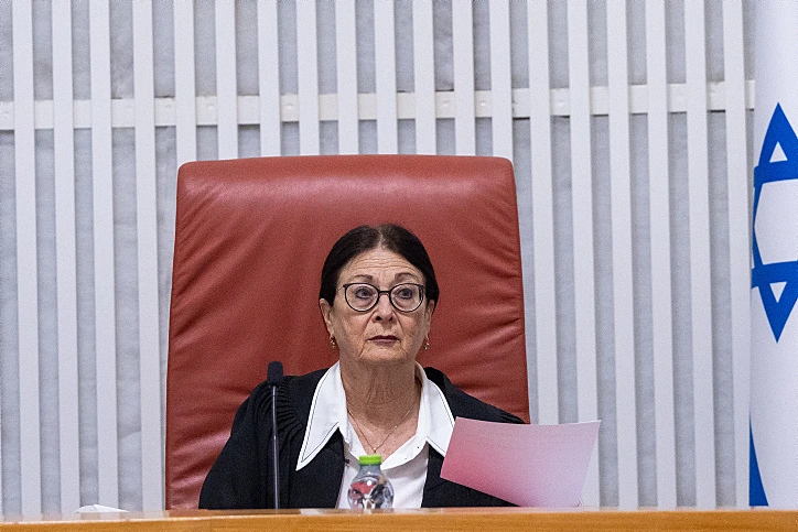 נשיאת ביהמ''ש העליון אסתר חיות