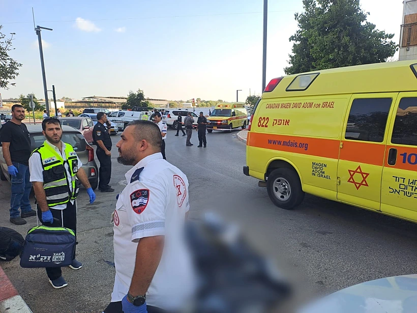 זירת הרצח בלוד