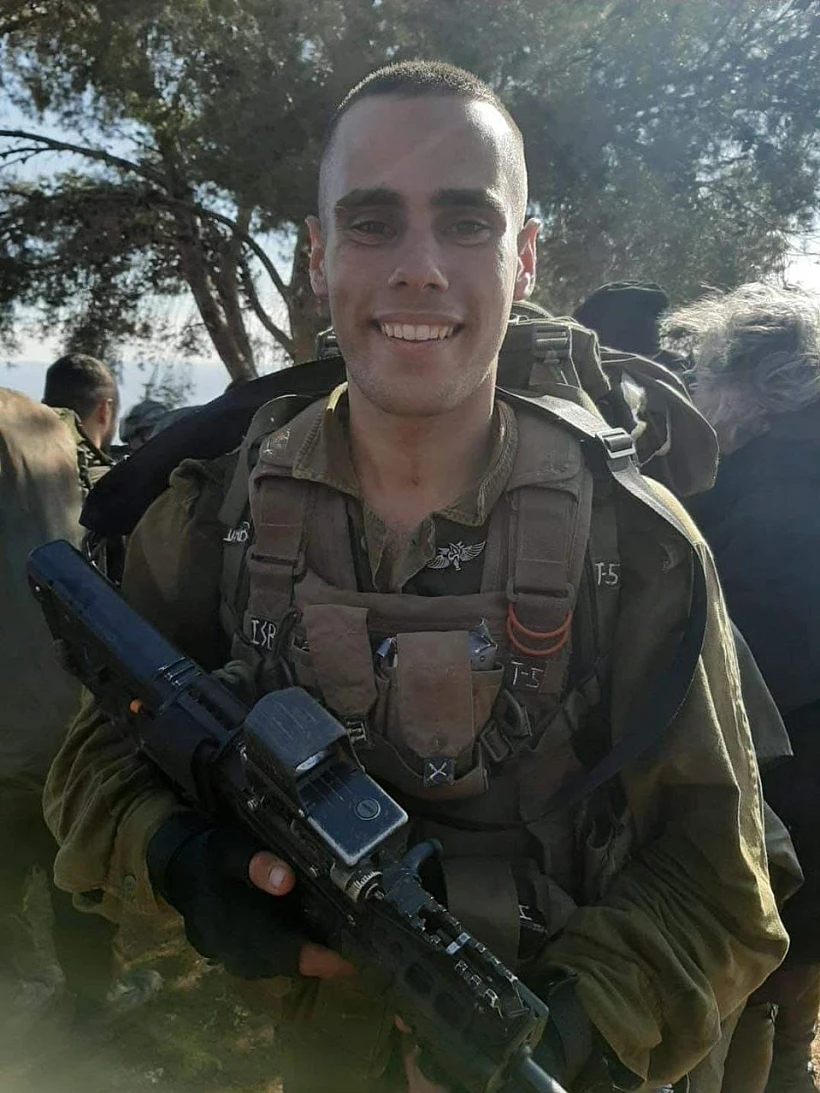 סמ''ר עידו ברוך שנהרג בפיגוע הירי סמוך לשבי שומרון