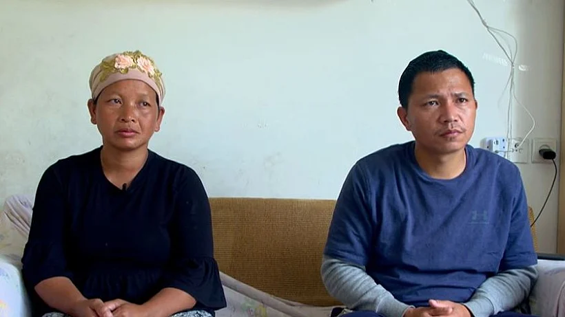 הורי הנער יואל לנגהל שנרצח בקריית שמונה