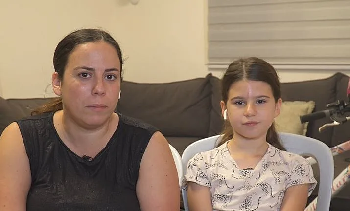 עילית ובתה יעל שחייה ניצלו בזכות קסדה