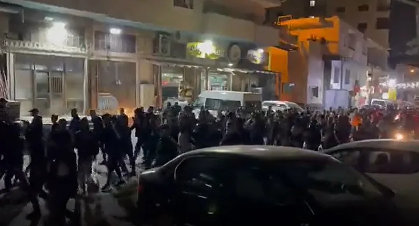 תהלוכת זעם בשועפאט בעקבות מותו של עודאי תמימי