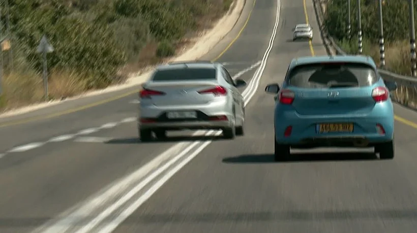 עבירת תנועה ביהודה ושומרון