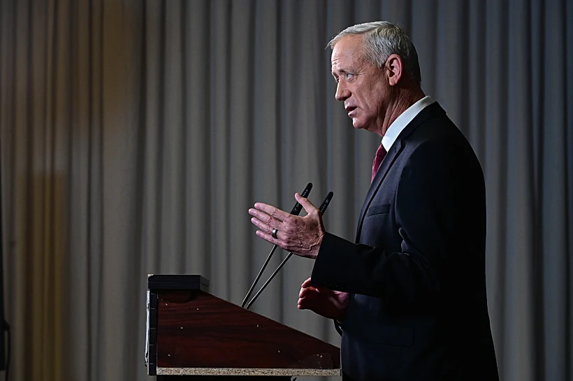 שר הביטחון בני גנץ