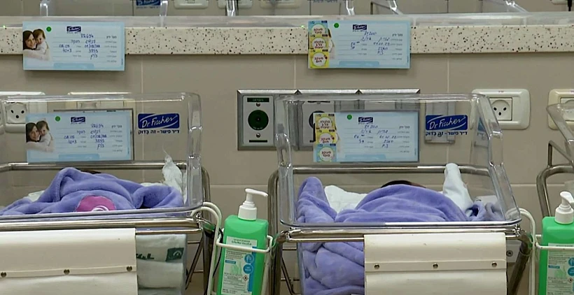 תינוקות במחלקת יולדות