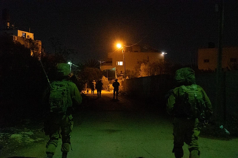 פעילות כוחות צה''ל הלילה בשטחים