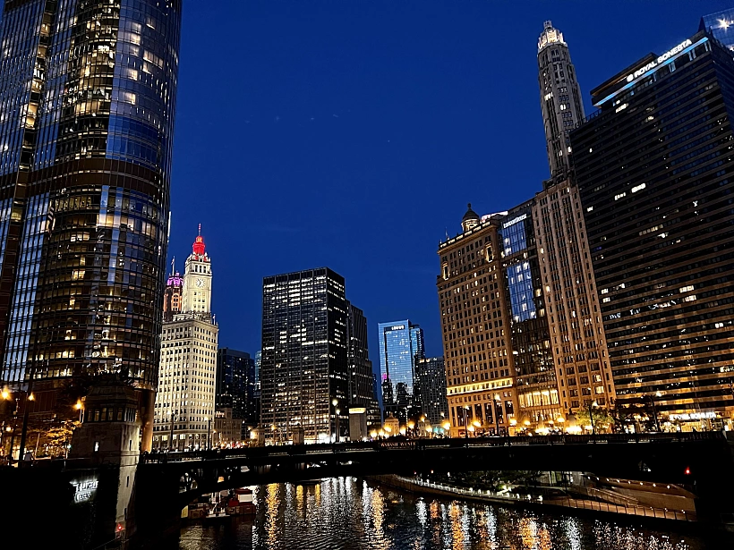 שיקגו בלילה