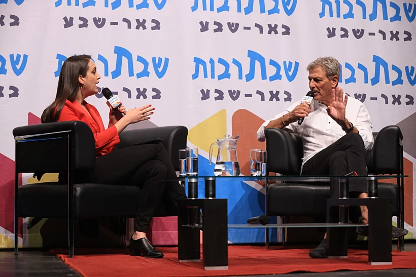 ח''כ רם בן ברק באירוע שבתרבות בבאר שבע