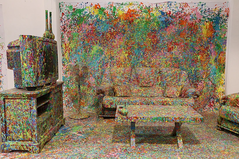 סאם חלבי - צייד הצבעים. צילום: ינינה זסלבסקי אפק