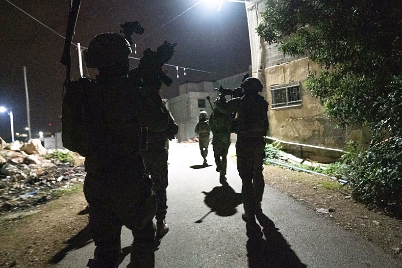 פעילות צה''ל ביהודה ושומרון