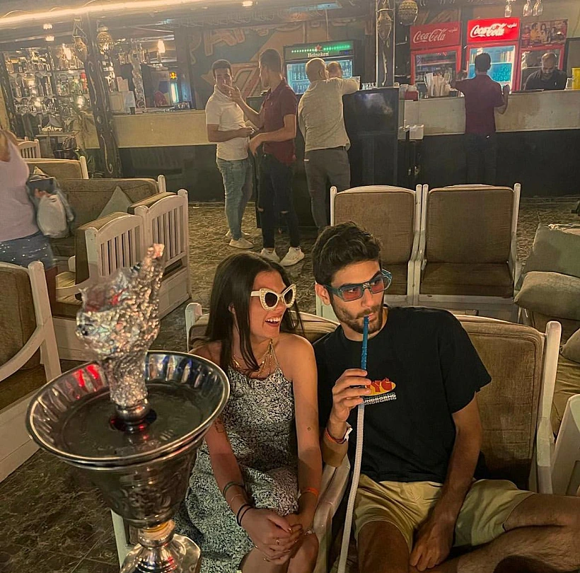 אופק לוי ובת זוגו