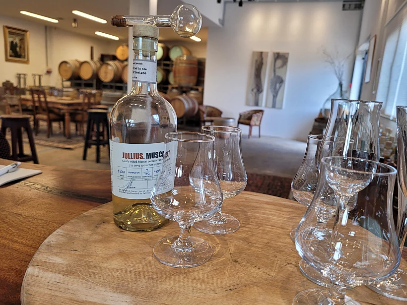 מזקקת יוליוס. צילום: עינת הרשקו