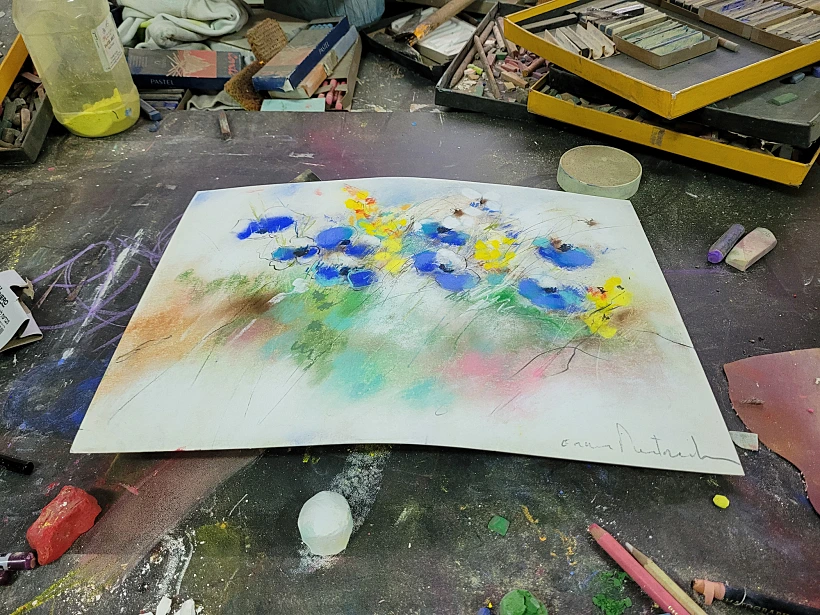 סטודיו ערן פרטוש. צילום: עינת הרשקו