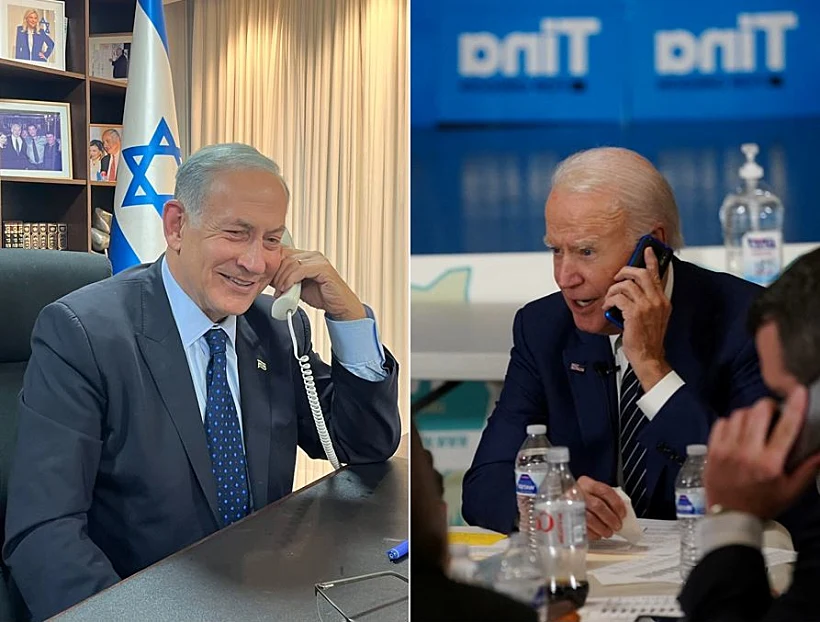 ביידן בירך את נתניהו: ''אנחנו אחים, נעשה היסטוריה''