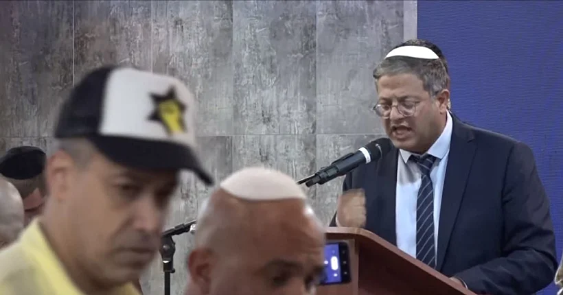 ח''כ איתמר בן גביר בעצרת לזכר הרב כהנא