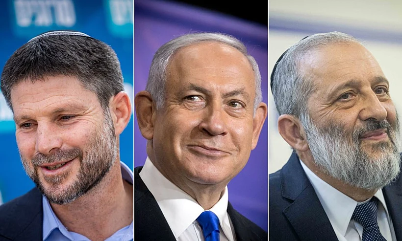 דרעי, נתניהו, סמוטריץ'