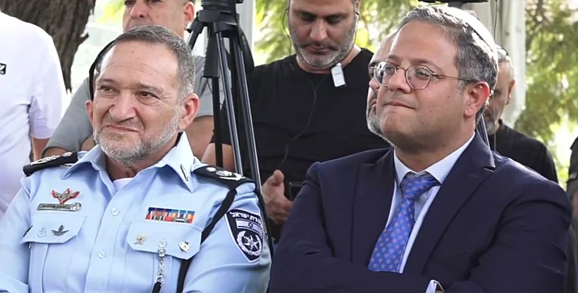 פגישה ראשונה בין איתמר בן גביר והמפכ''ל יעקב שבתאי