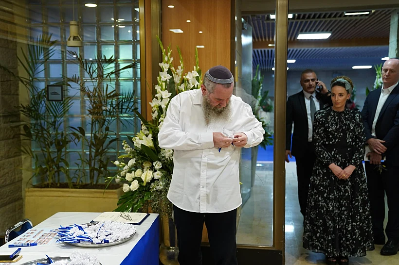 יו''ר סיעת ''נעם'' בציונות הדתית, ח''כ אבי מעוז