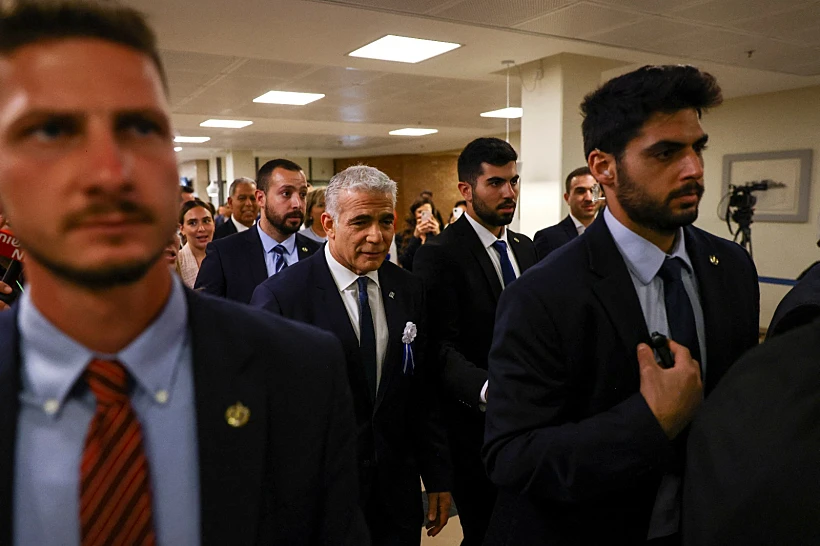 רה''מ היוצא יאיר לפיד