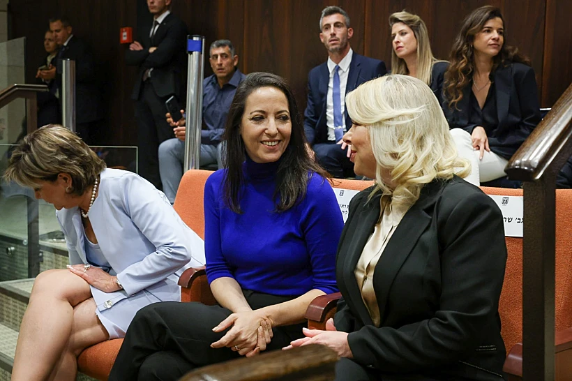 שרה נתניהו וליהיא לפיד