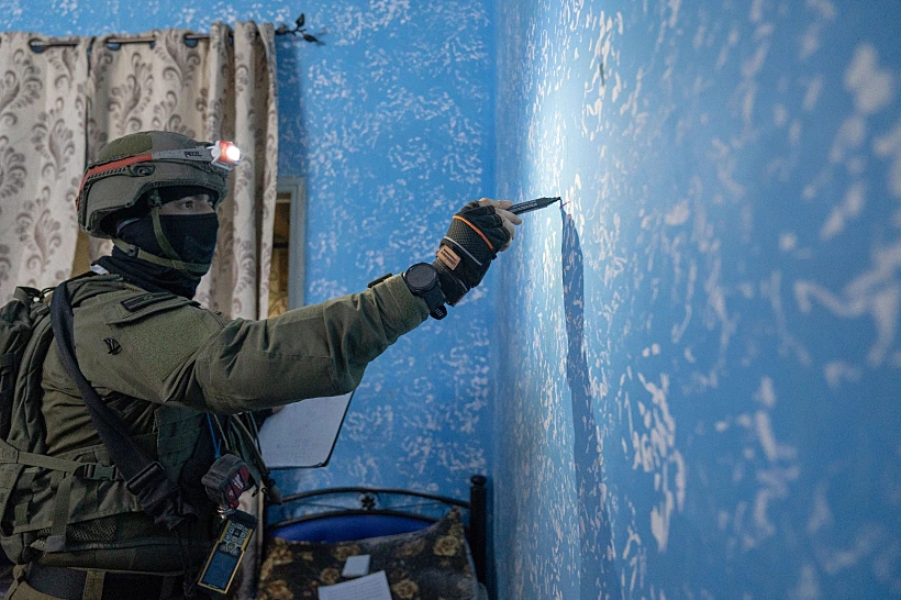 מיפוי בית המחבל מהפיגוע באריאל