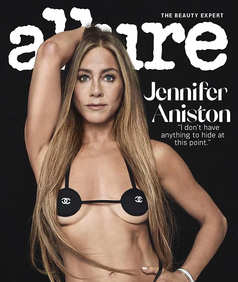 השער של אניסטון לריאיון שנתנה