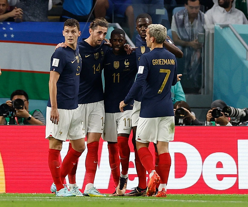 צרפת חוגגת מול אוסטרליה מונדיאל 2022 קטר