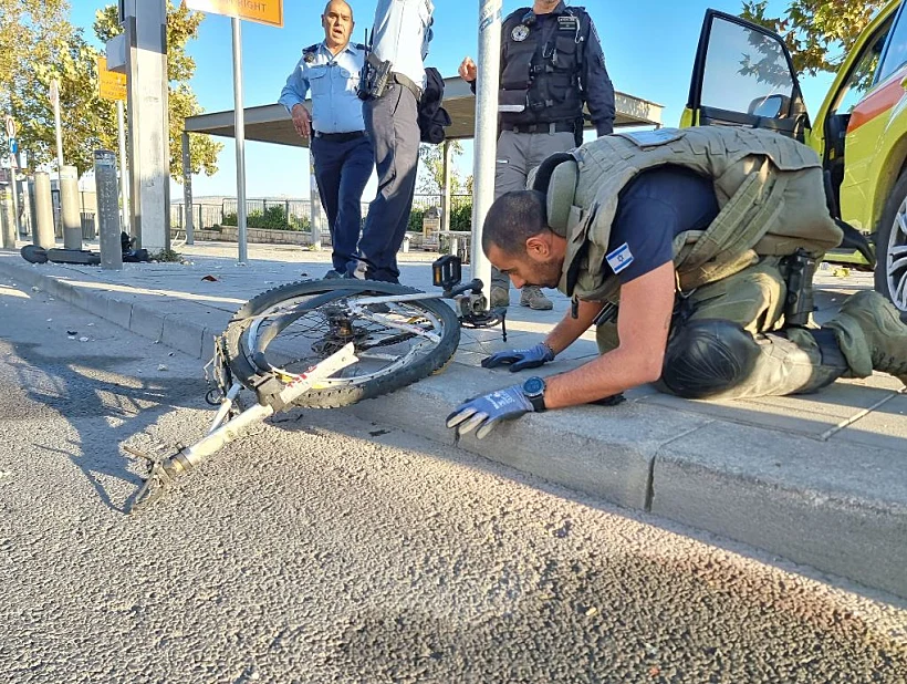 זירת הפיצוץ בתחנת האוטובוס בירושלים