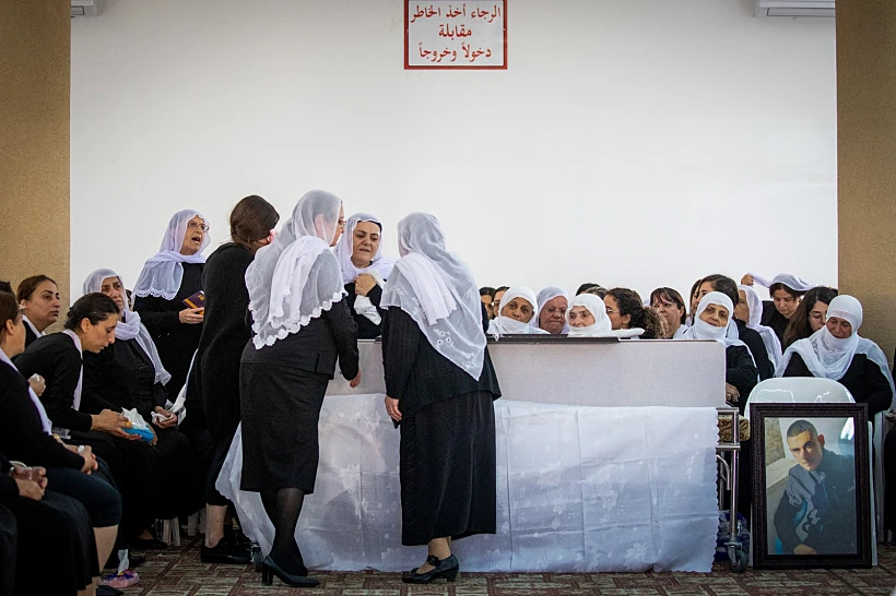 הלוויתו של טירן פרו בדלית אל-כרמל