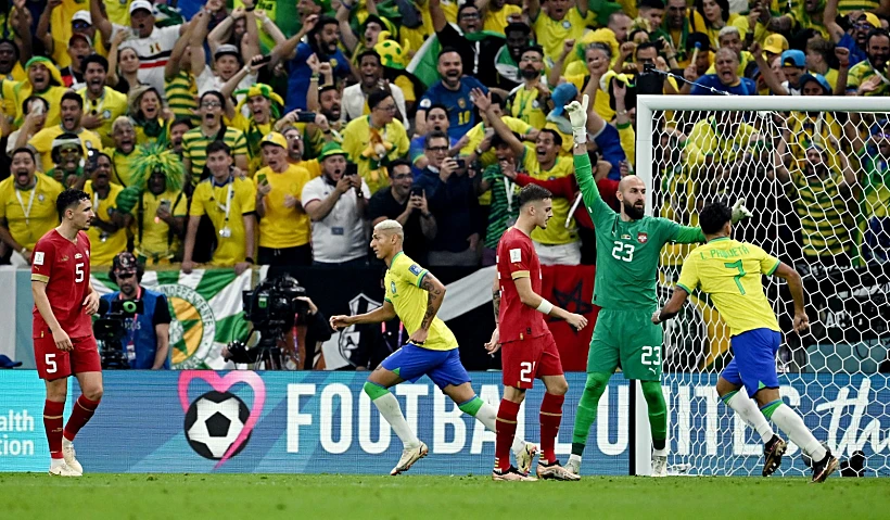 ריצ'רליסון כובש לזכות ברזיל מונדיאל 2022 בקטר