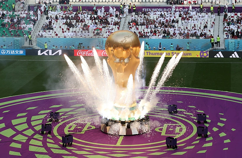 לפני שריקת הפתיחה במשחק בין קטר לסנגל, מונדיאל 2022