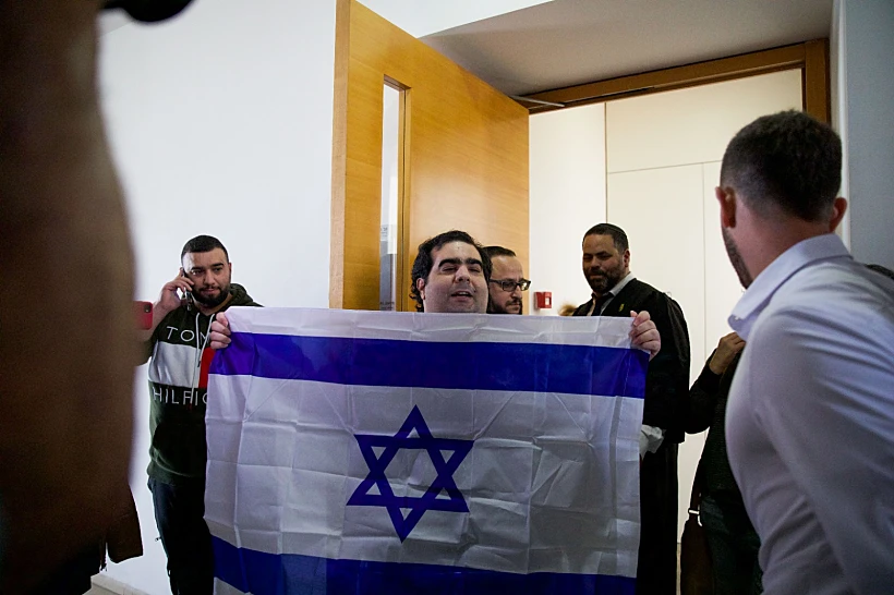 מור ג'נאשווילי ביציאה מהקראת גזר הדין