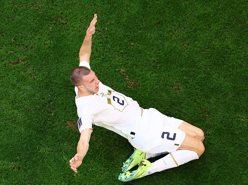 פבלוביץ' חוגג את השער