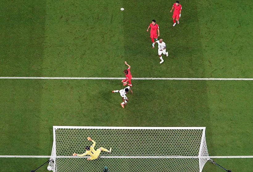 השער השני של גאנה מול דרום קוריאה, מונדיאל 2022 קטר