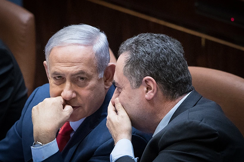 בנימין נתניהו וישראל כ''ץ
