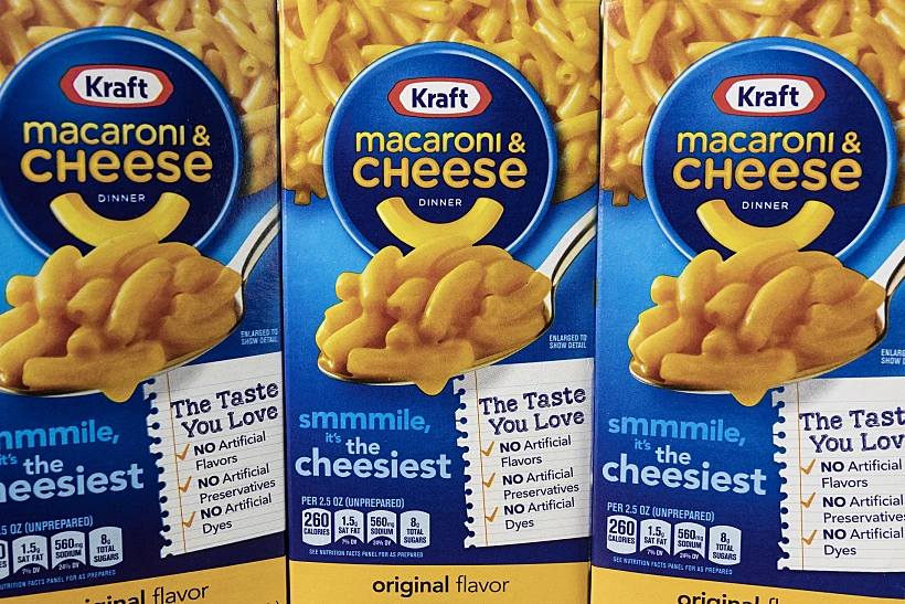 Indianapolis, ,circa,february,2021:,kraft,macaroni,and,cheese,display.