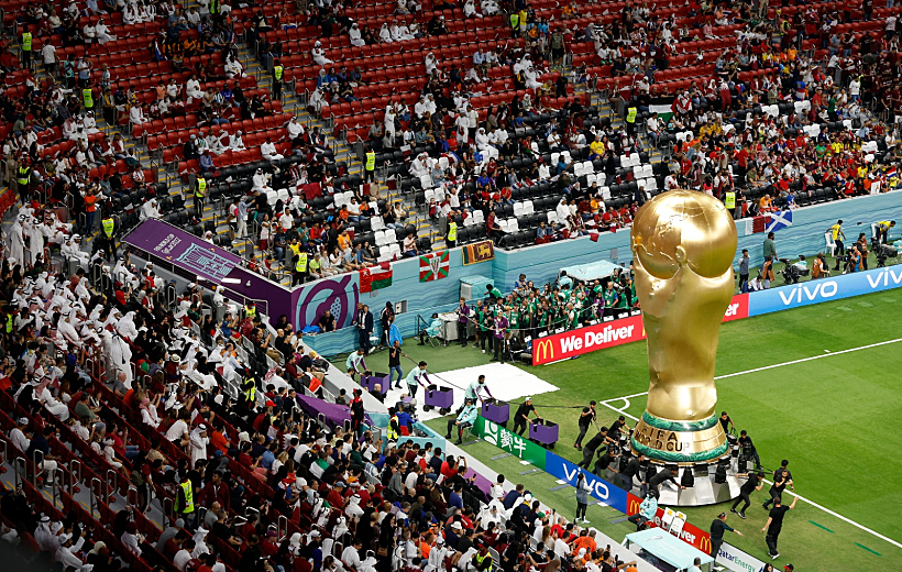 הכנות למשחק בין הולנד לקטר מונדיאל 2022 קטר