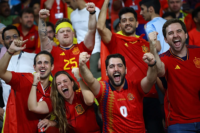 אוהדי ספרד מונדיאל 2022 בקטר