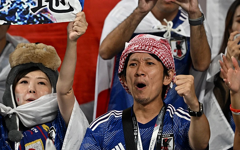 אוהדי יפן מונדיאל 2022 בקטר