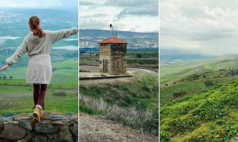 תצפית על עמק הירדן. צילום: רינת שוורץ