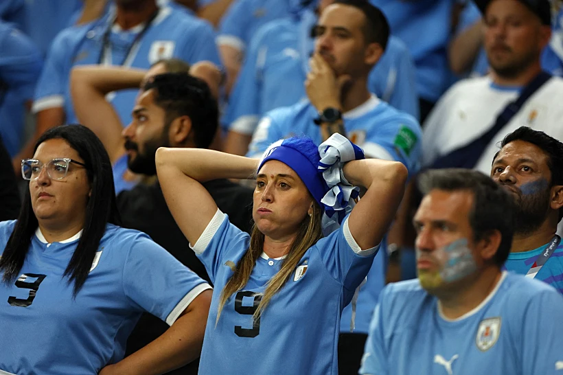 מונדיאל 2022 קטר, אוהדי אורוגוואי בהלם, גאנה